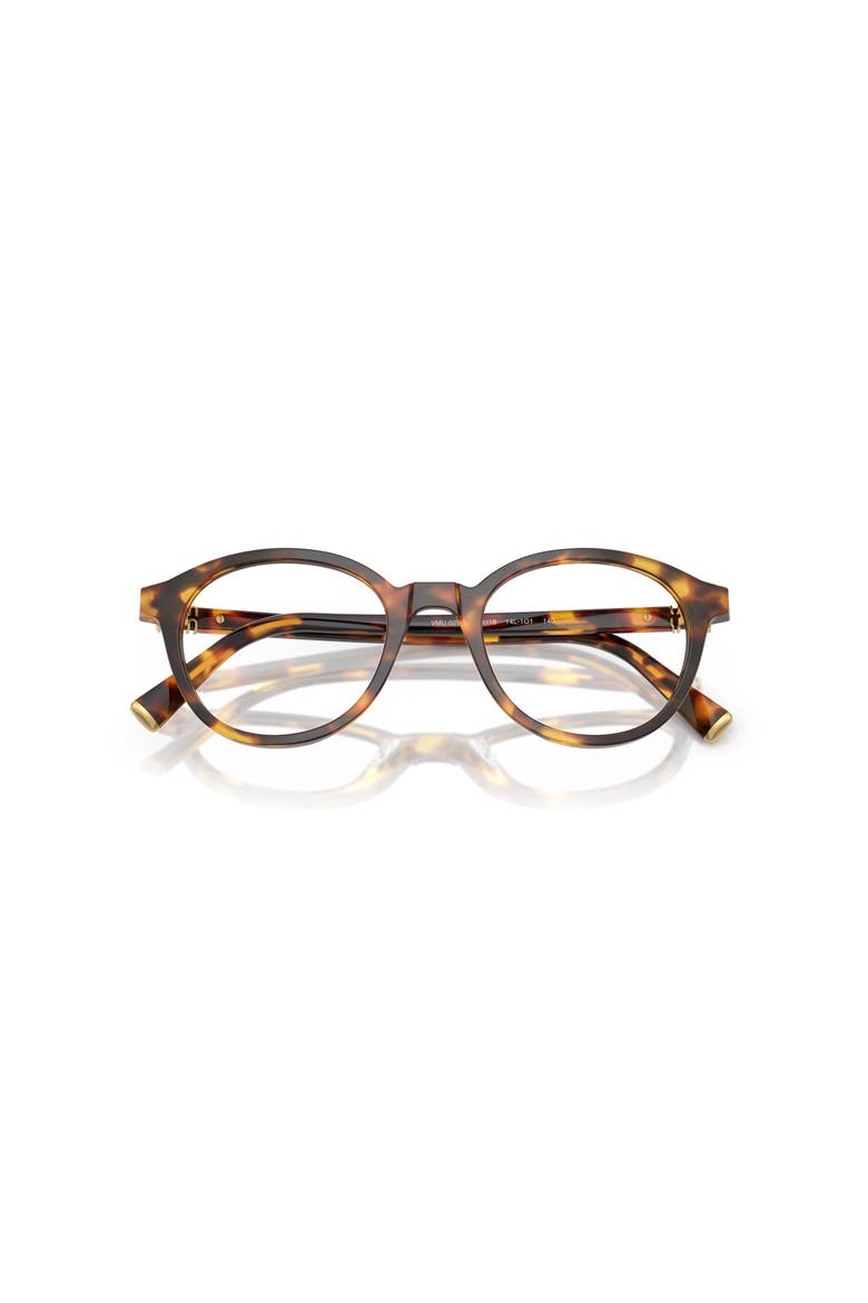 50mm Round optical glasses, Alternate, color, Tortoise