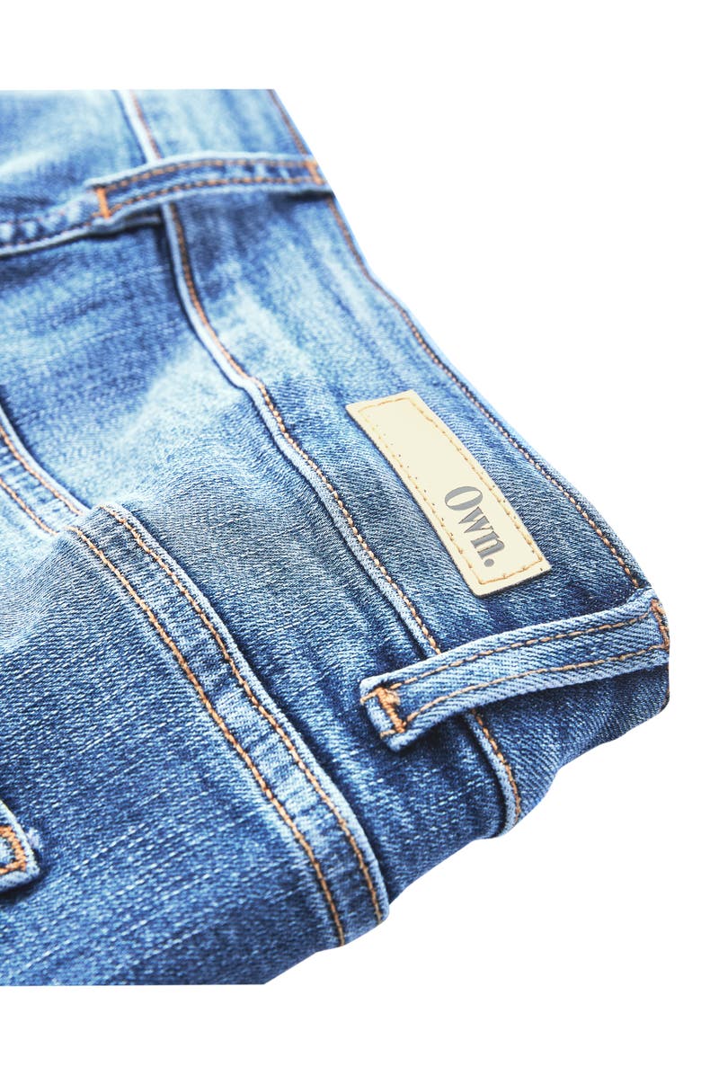 OWN Ripped Low Rise Stretch Skinny Jeans, Alternate, color,