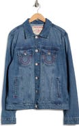 True Religion Jessie Denim Trucker Jacket
