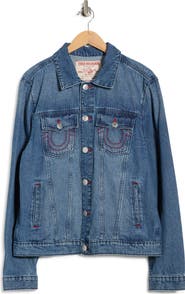True Religion Jessie Denim Trucker Jacket