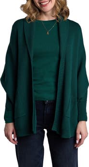 SAACHI Oversize Ribbed Knit Cardigan