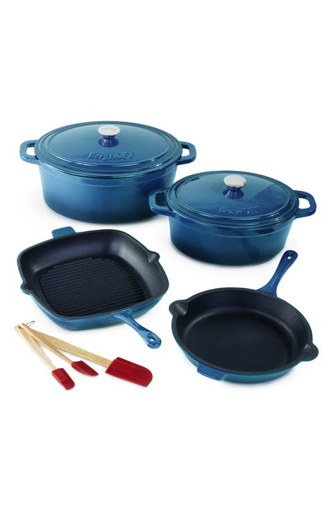 Neo Cast Iron 9-Piece Cookware Set