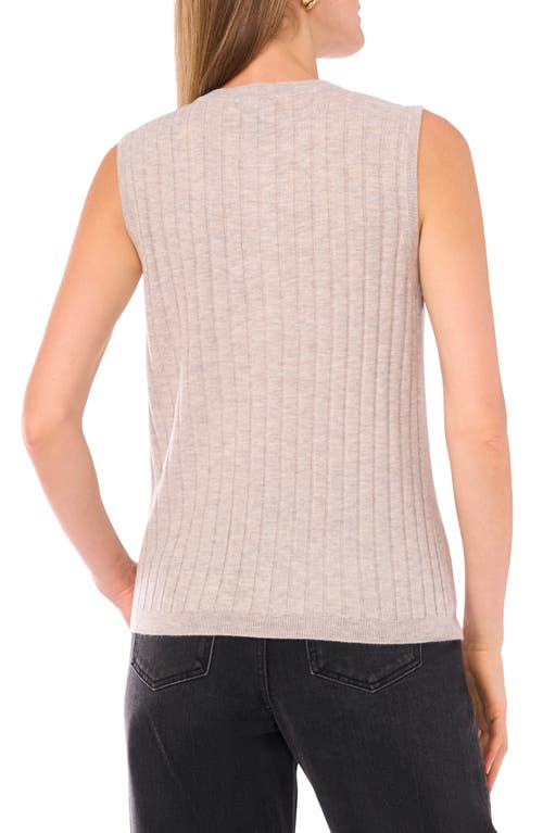 Halogen ® Button Sweater Tank In Neutral