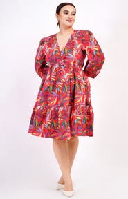 Leota Zariah Empire Waist Mini Dress