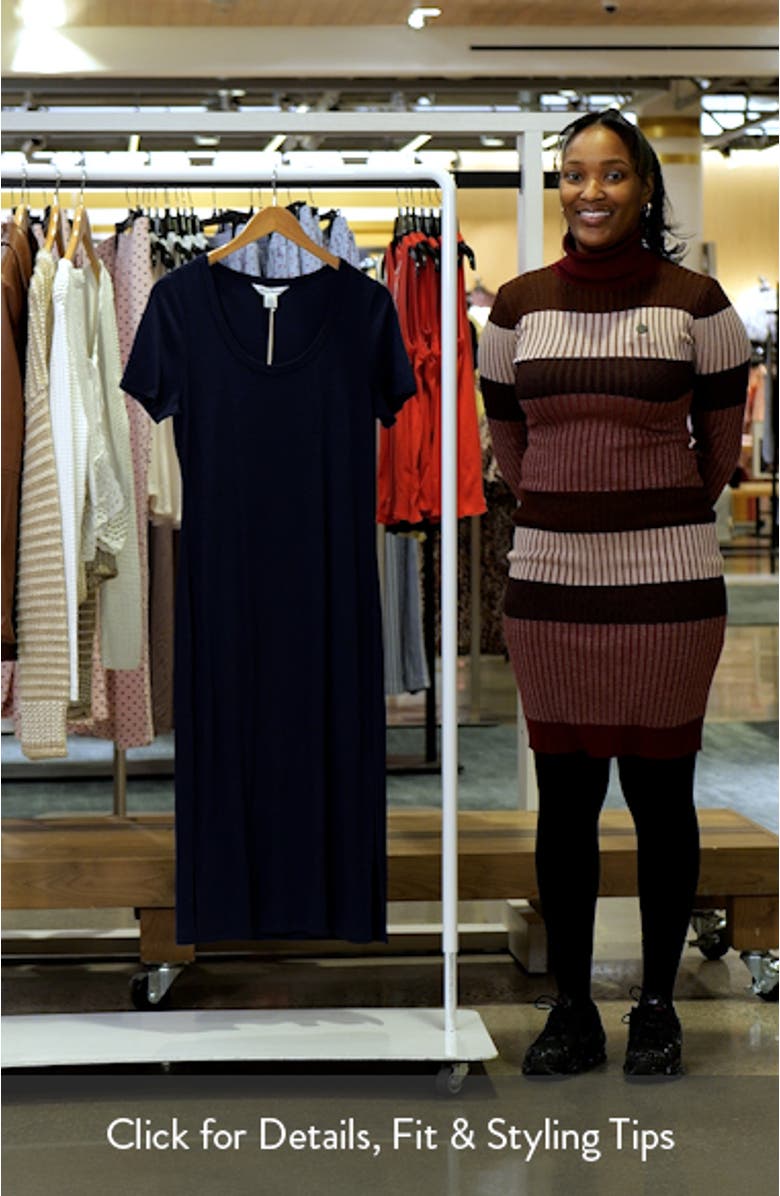 Drapey Ponte Midi Dress, sales video thumbnail