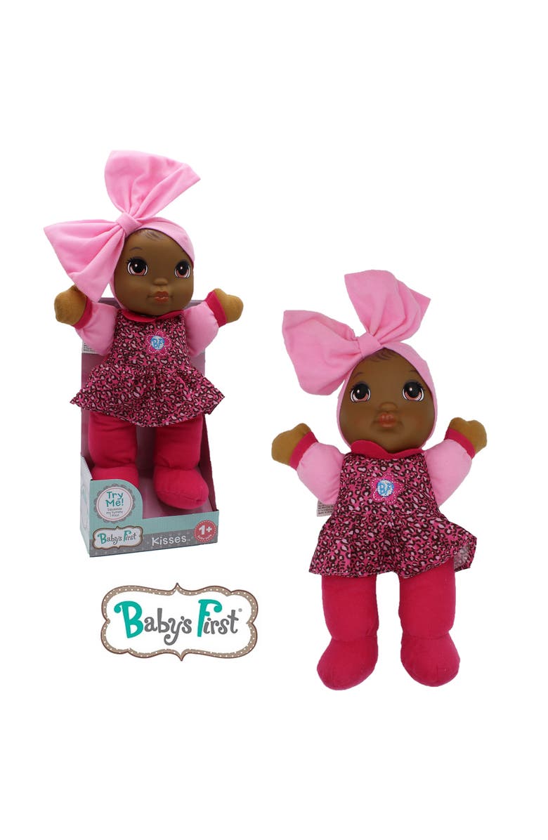 Baby's First Animal Print Top Baby Doll, Alternate, color, Multicolored