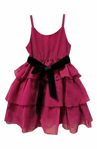 JOE-ELLA Kids' Tiered Party Dress