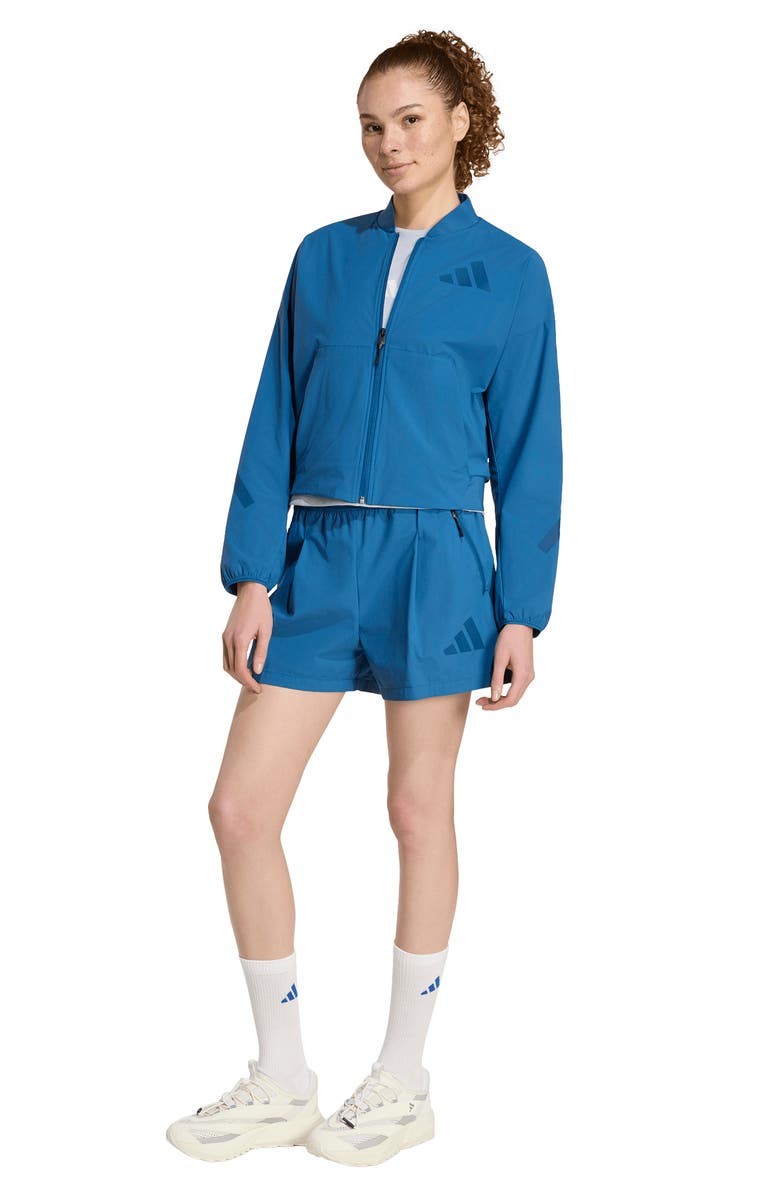 adidas Originals Z.N.E. Baby Tee, Alternate, color, Halo Silver/ /