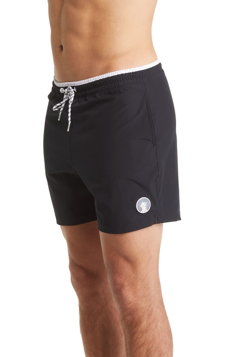 Chubbies Solid Swim Trunks, Alternate, color, The Capes