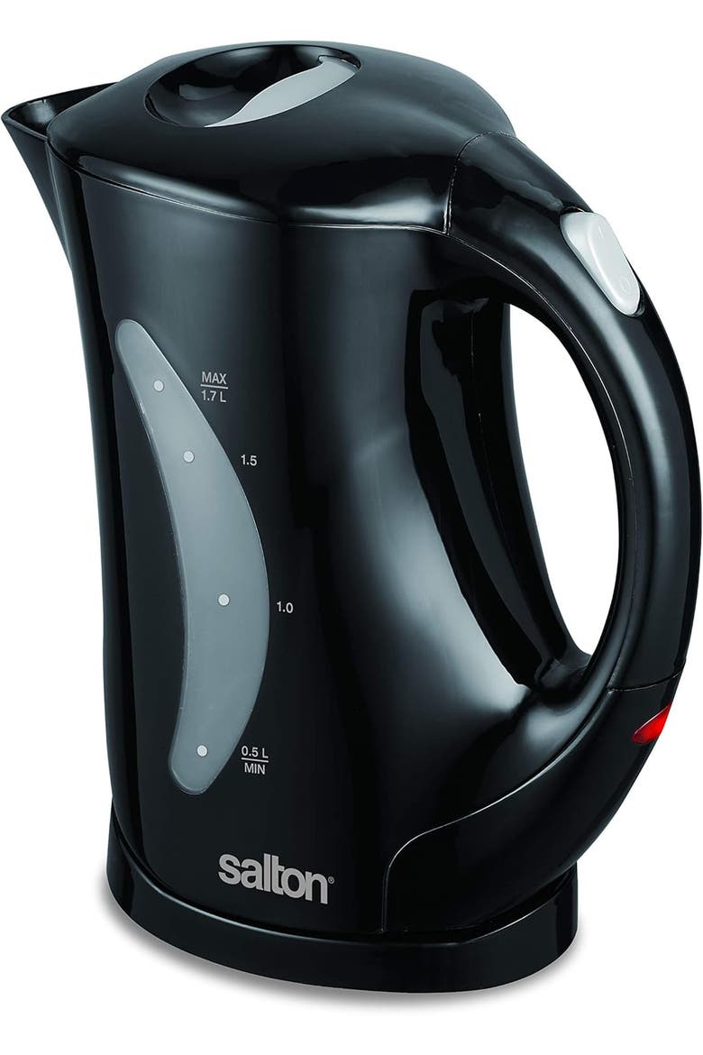 Cordless Electric Kettle, Main, color, Black