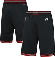 Nike Youth Nike  Black Philadelphia 76ers Hardwood Classics Dri-FIT Swingman Shorts