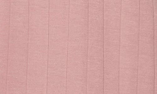 Eberjey Relaxed Rib Short Pajamas In Pink