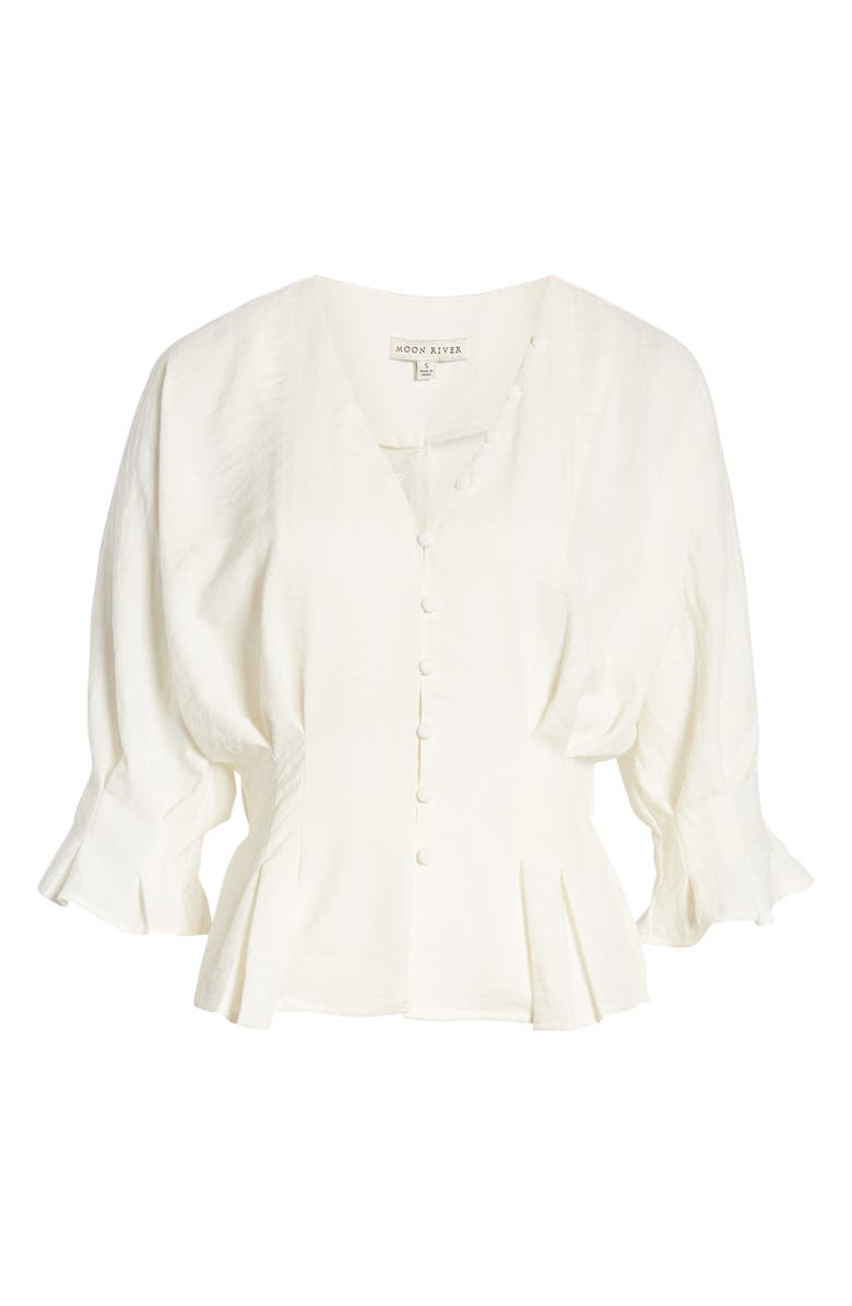 MOON RIVER Cinched Waist Top, Alternate, color,