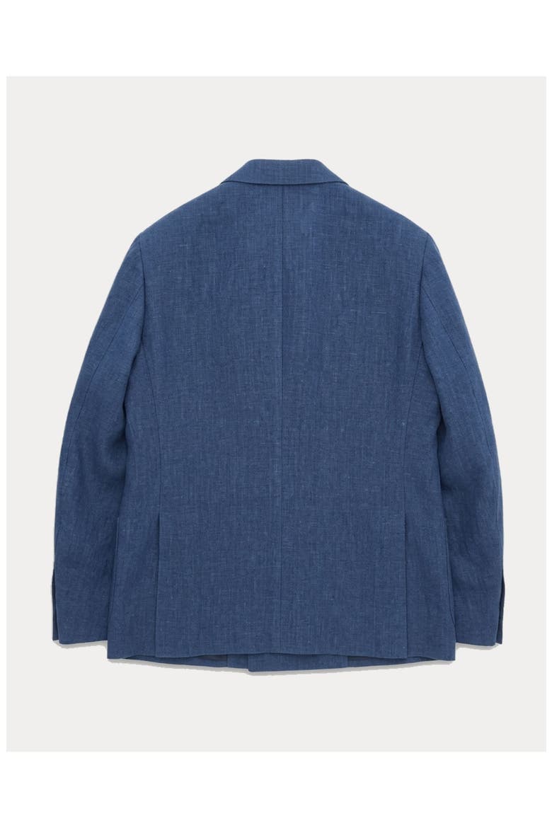 Travel Classic Linen Jacket, Alternate, color, Blue