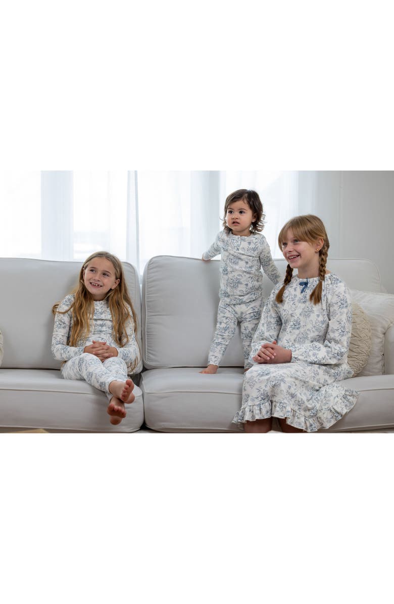 Pouf Toile Nightgown, Alternate, color, Blue