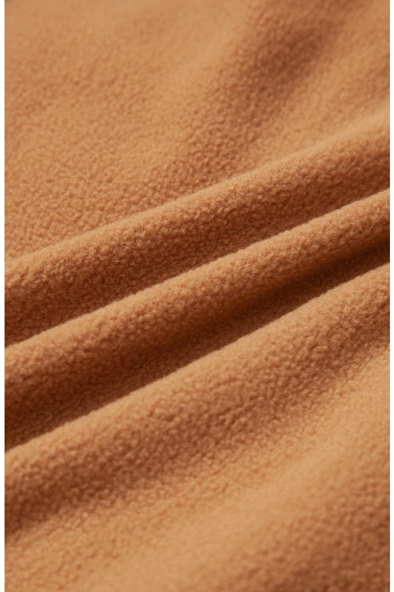 Kids' Fleece Lined Cloud Hooded Jacket, Alternate, color, Warm tan
