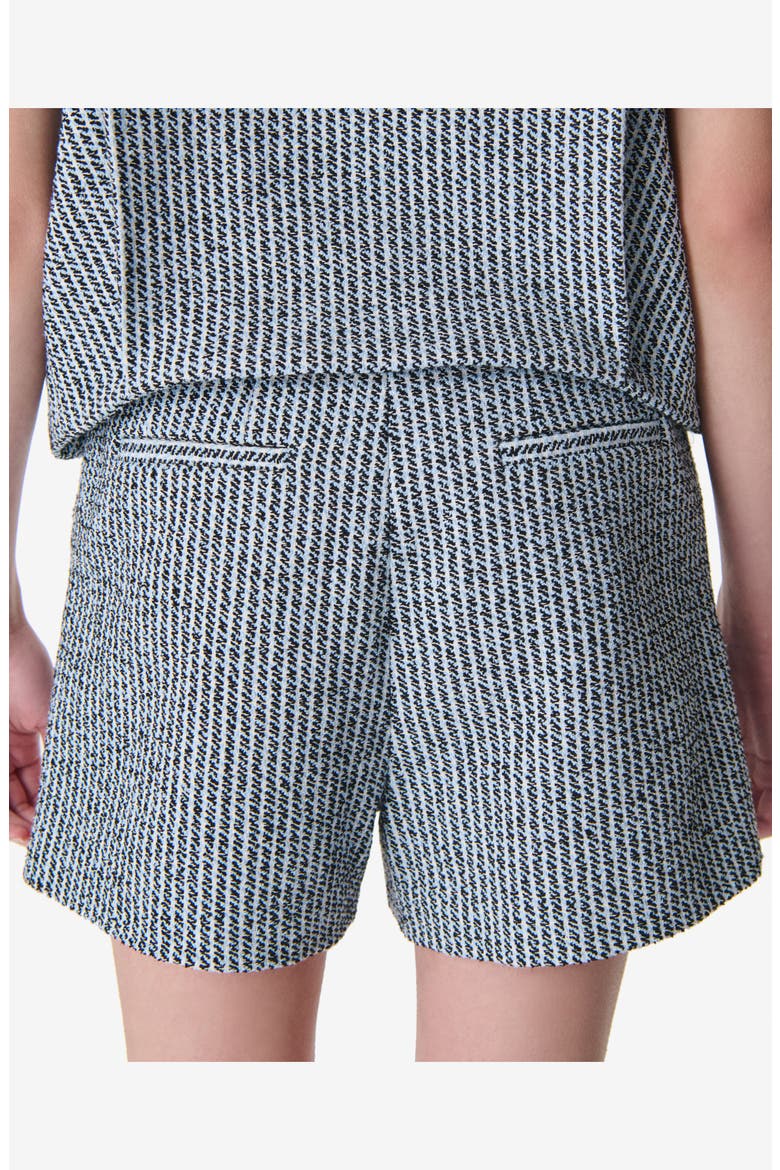 Ponyo Shorts, Alternate, color, SKY BLUE / BLACK / WHITE
