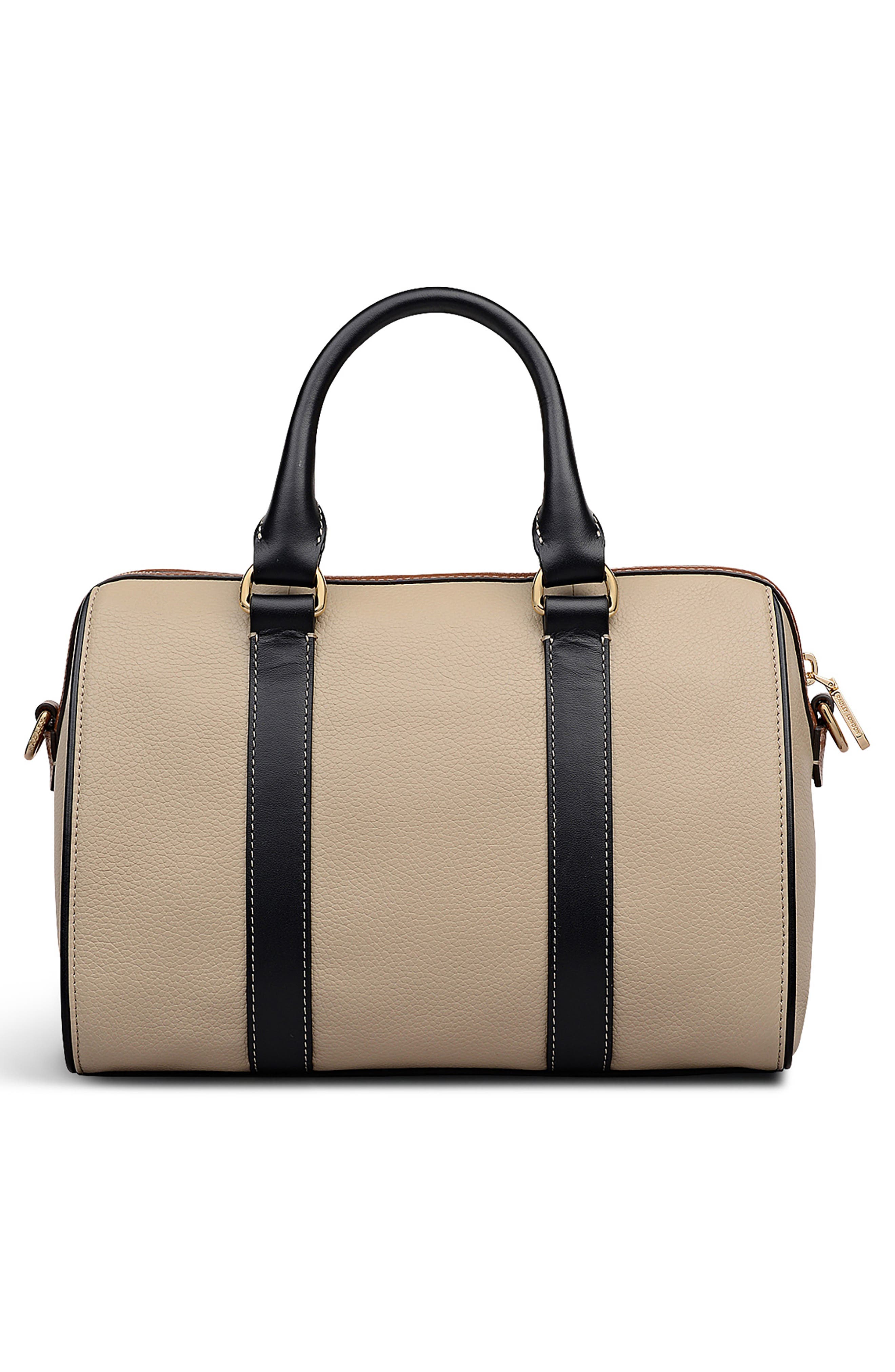 Radley Noble Alley Convertible Leather Crossbody Bag, Alternate, color, Porcini