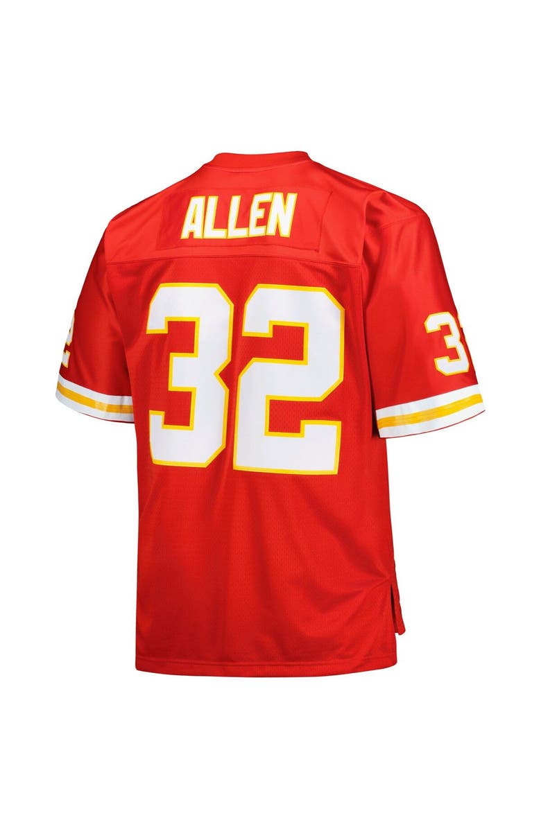 Mitchell & Ness Men's Mitchell & Ness Marcus Allen Red Kansas City Chiefs Big & Tall 1994 Retired Player Replica Jersey, Alternate, color, Red