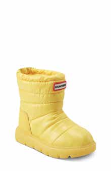 Hunter Kids' Cuddle Lug Sole Insulated Waterproof Snow Boot