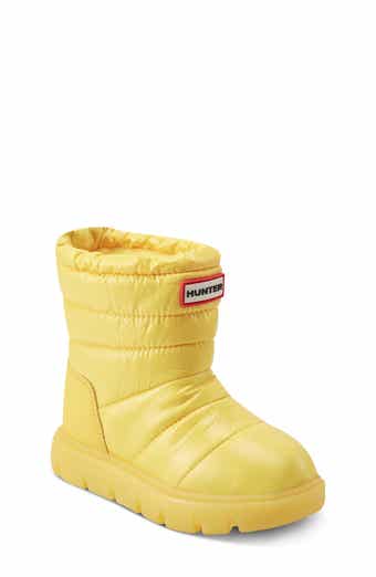 Hunter Kids' Cuddle Lug Sole Insulated Waterproof Snow Boot