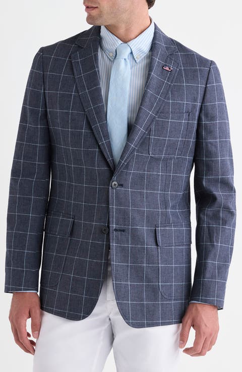 Schooner Windowpane Sport Coat