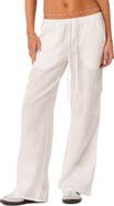 EDIKTED Lyric Cotton Cover-Up Cargo Pants