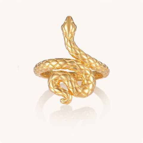 Rebirth and Renewal - Snake Ring