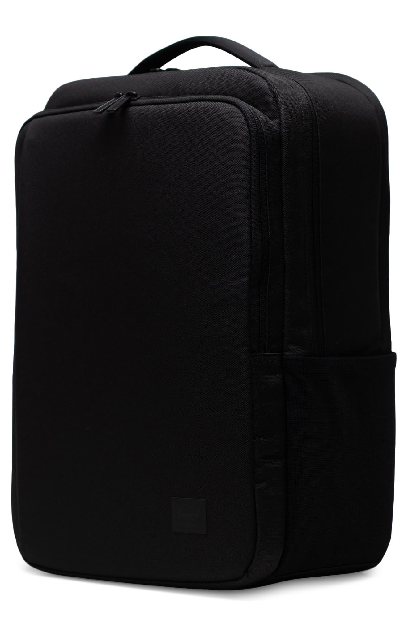 Herschel Supply Co. Kaslo Recycled Polyester Tech Backpack, Alternate, color, Black