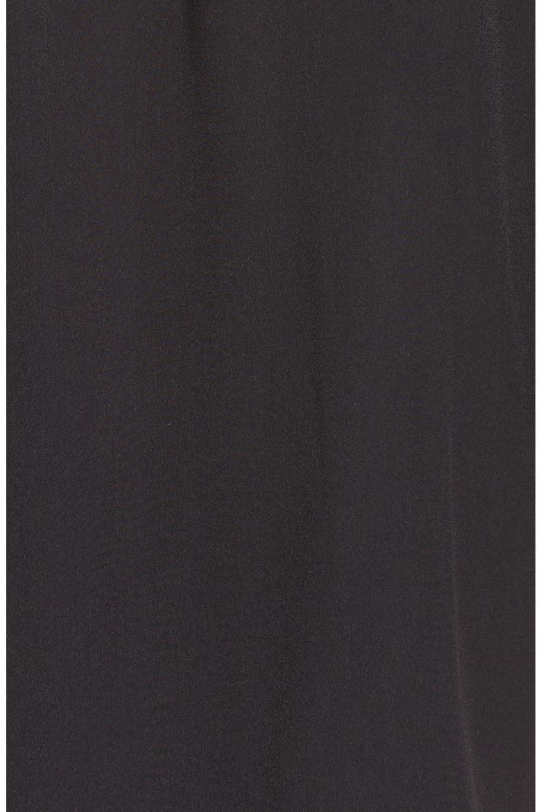 Polly Off the Shoulder Dress, Alternate, color, BLACK