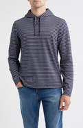 johnnie-O Wycliff Stripe Hangin' Out Drawstring Hoodie