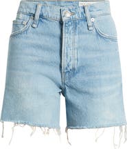 rag & bone High Waist Cutoff Denim Shorts