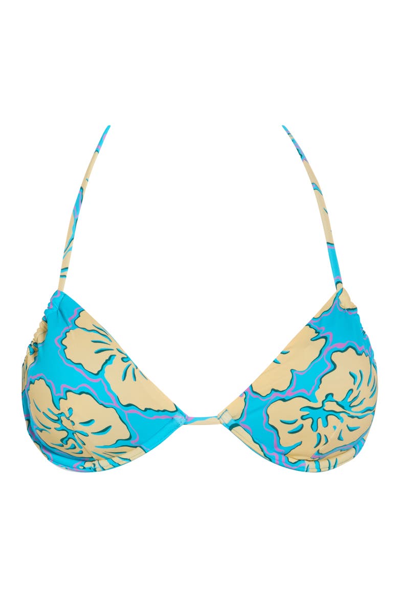 Tropical Shift Strappy Underwire Bikini Top, Alternate, color, ALTITUDE