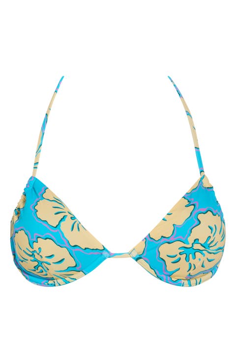 Tropical Shift Strappy Underwire Bikini Top