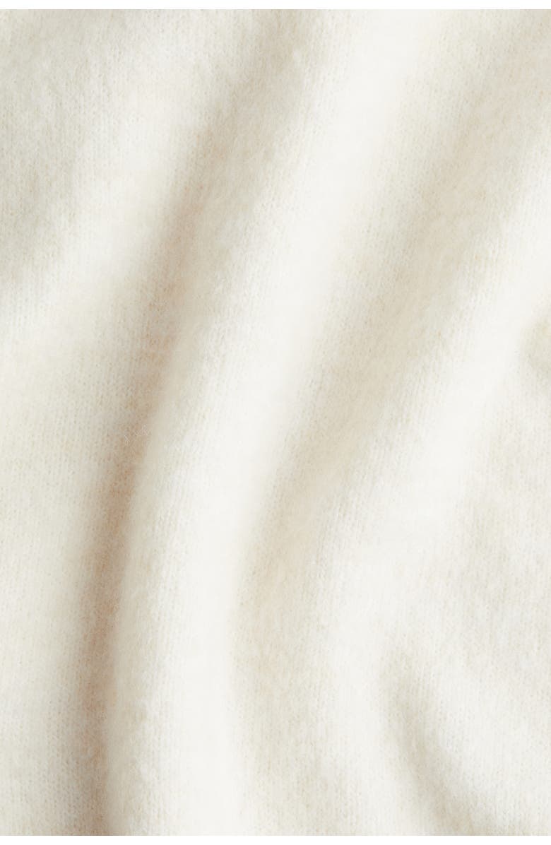 H&M Collared Sweater Vest, Alternate, color, Cream