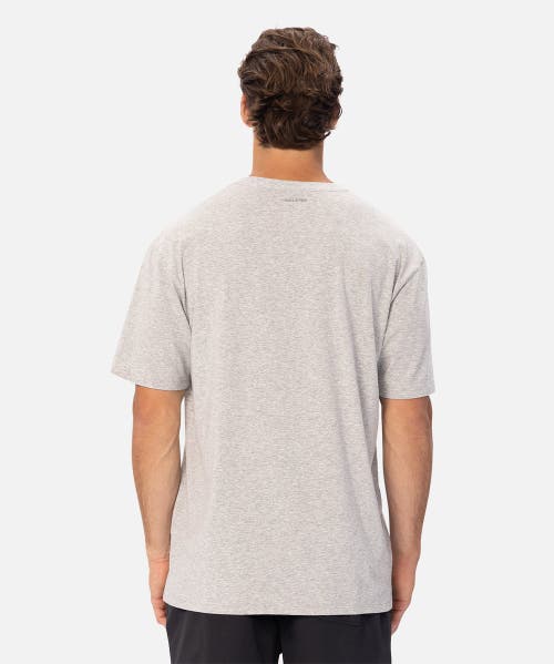 Industrie Australia The Freeman Athletic Tee In Grey Marle
