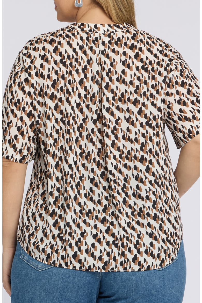 Charming Floral Top, Alternate, color, GEO GALA