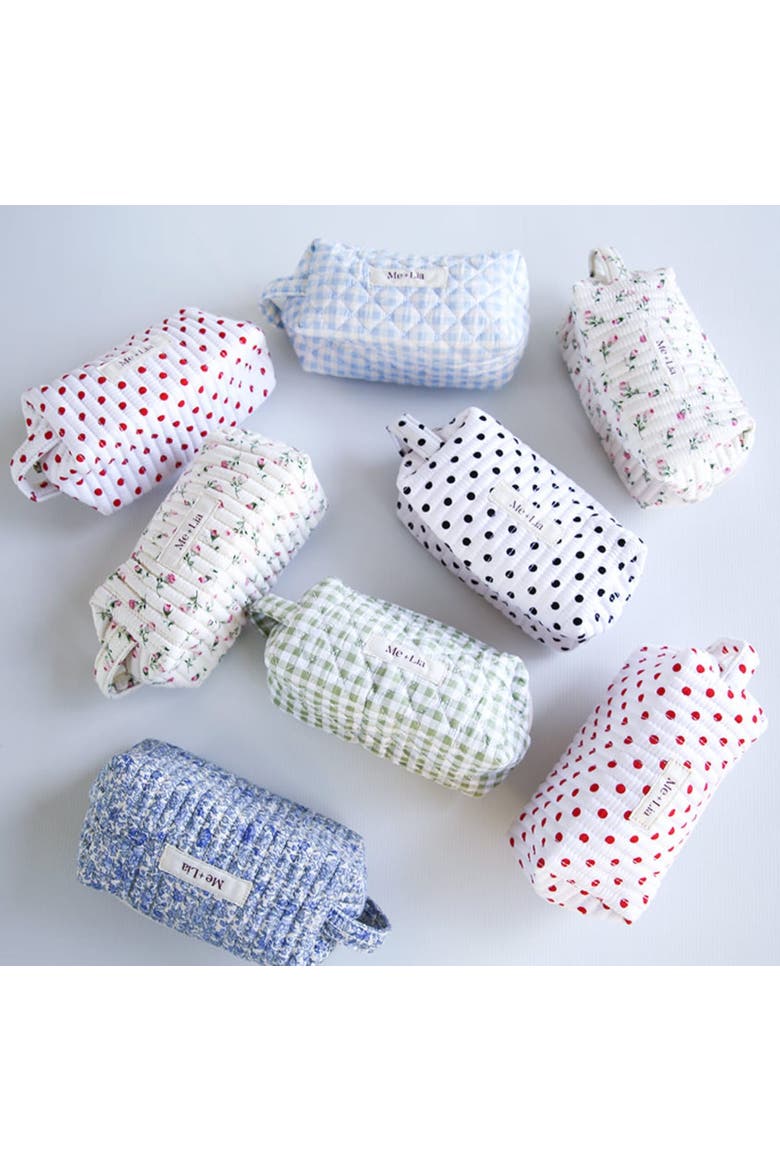 Make-up Pouch - Large, Alternate, color, Blue Blossom