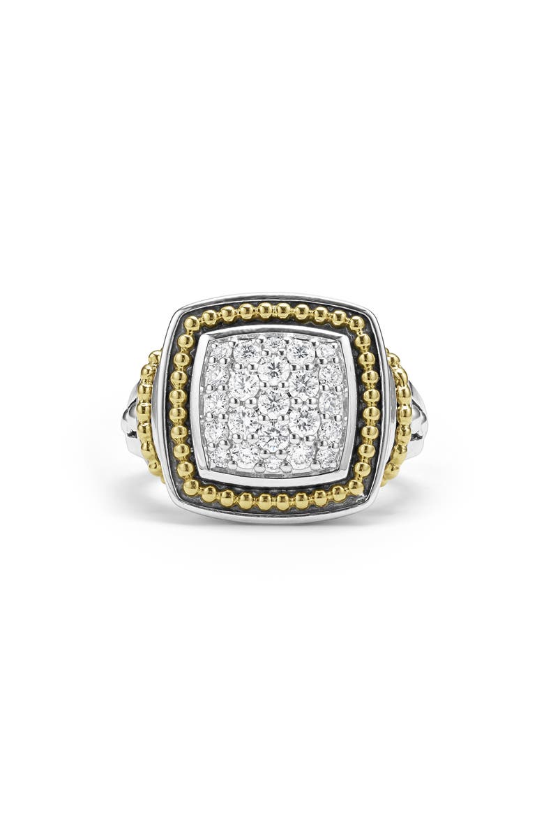 Rittenhouse Diamond Pavé Ring, Alternate, color, SILVER