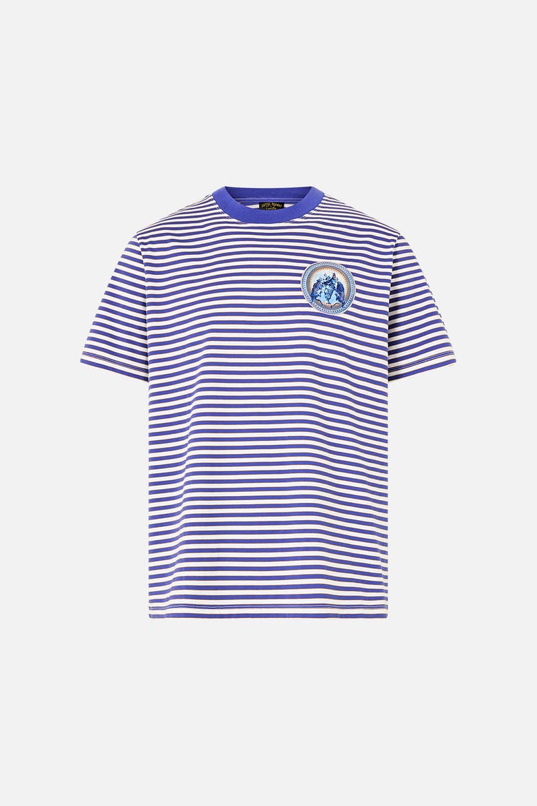 Relaxed Heavyweight Crew Neck Tee, Main, color, The Porcelain Parlour