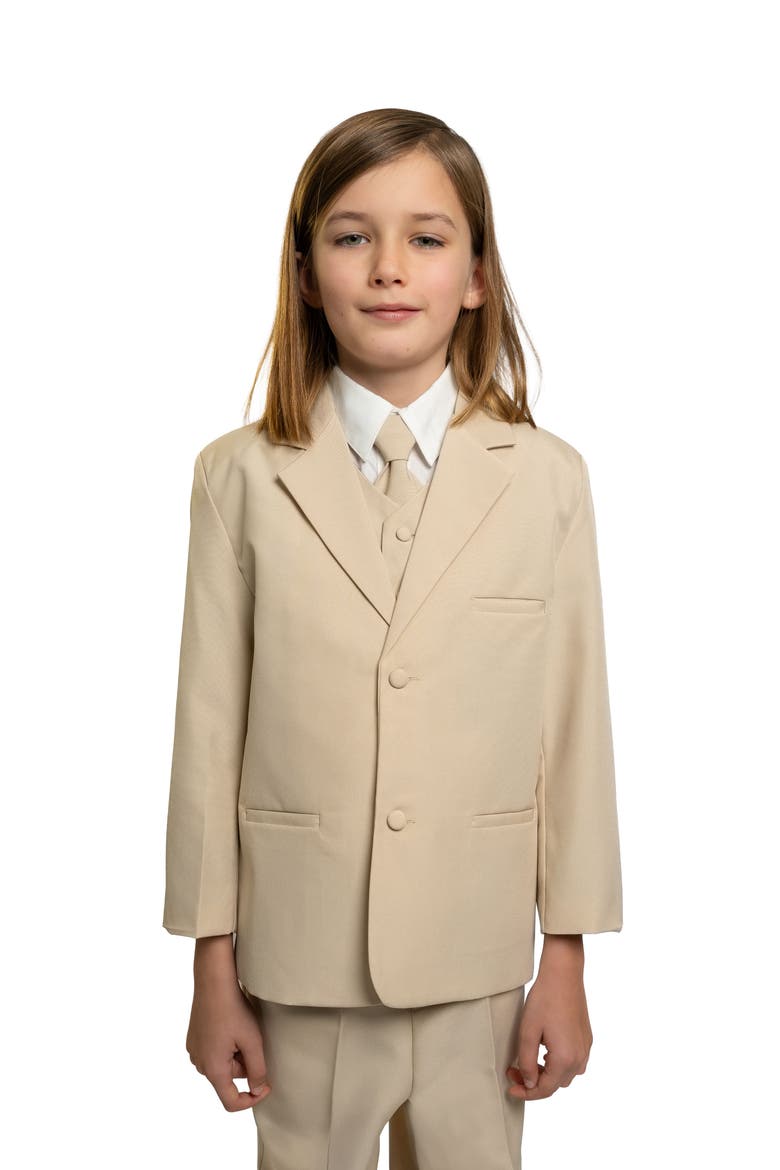 Kids' Joey 5-Piece Suit, Alternate, color, Sand