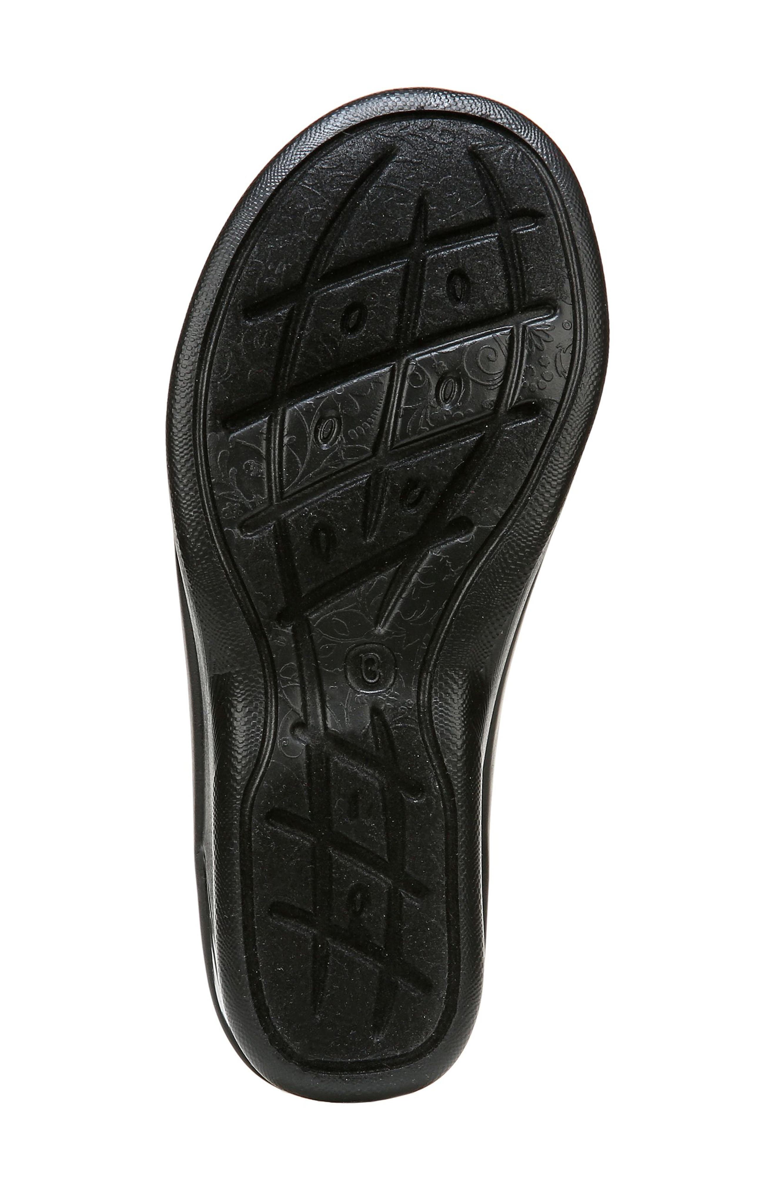 LifeStride Susie Slide Sandal, Alternate, color, Black Fabric