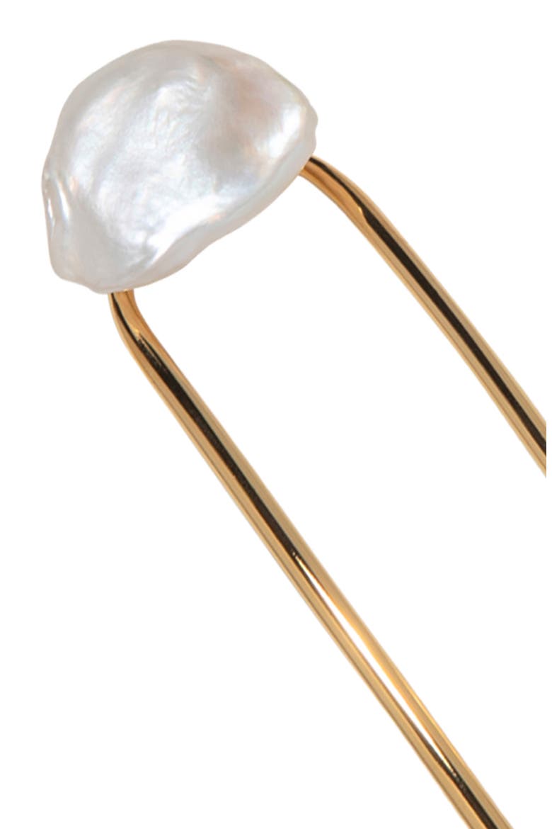 Rita Baroque Pearl Hair Pin, Alternate, color, PEARL