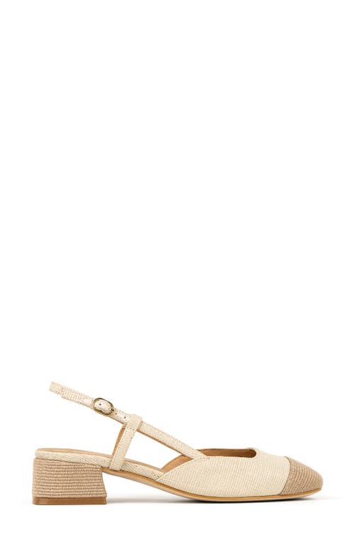 DONALD PLINER DONALD PLINER WOVEN SLINGBACK PUMP 
