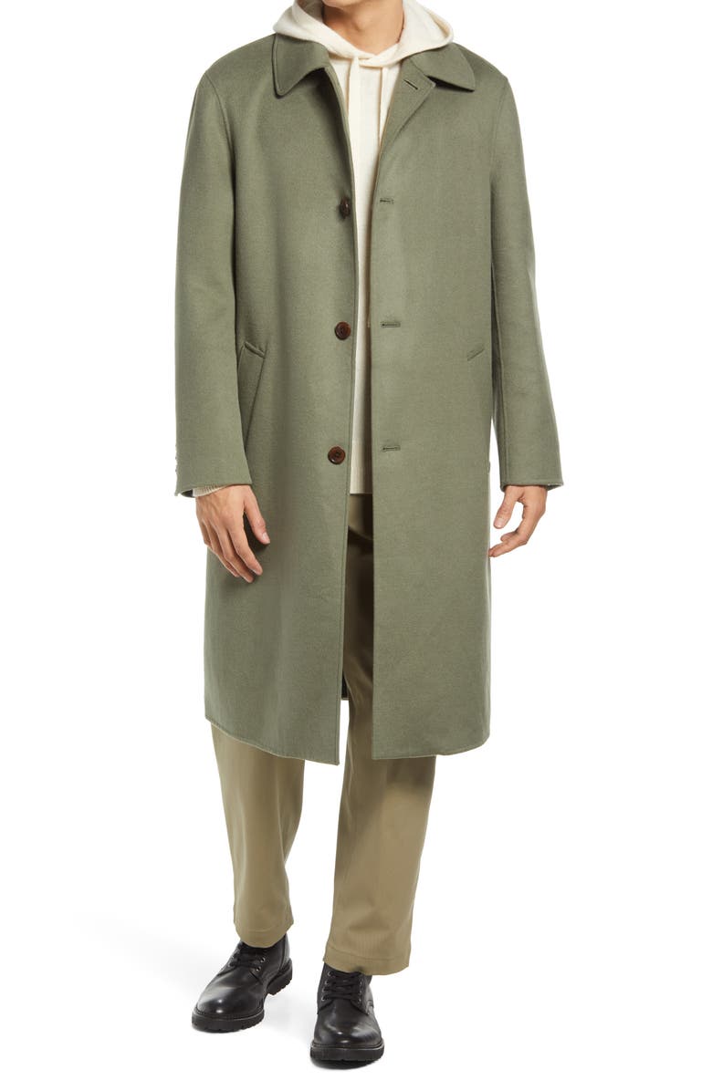 Ted Baker London Powpow Wool Blend Car Coat, Main, color,