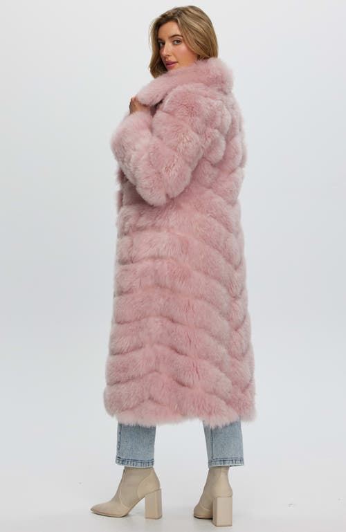 Gorski Select Cashmere Goat Diagonal Coat In Multi
