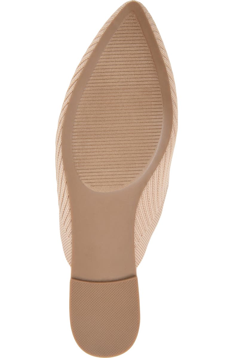 Journee Collection Aniee Knit Mule, Alternate, color, Beige