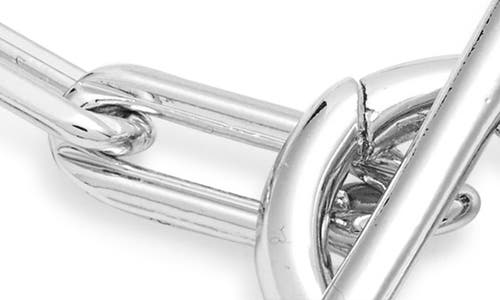 The Sis Kiss Keepsake Chain Bracelet In Metallic