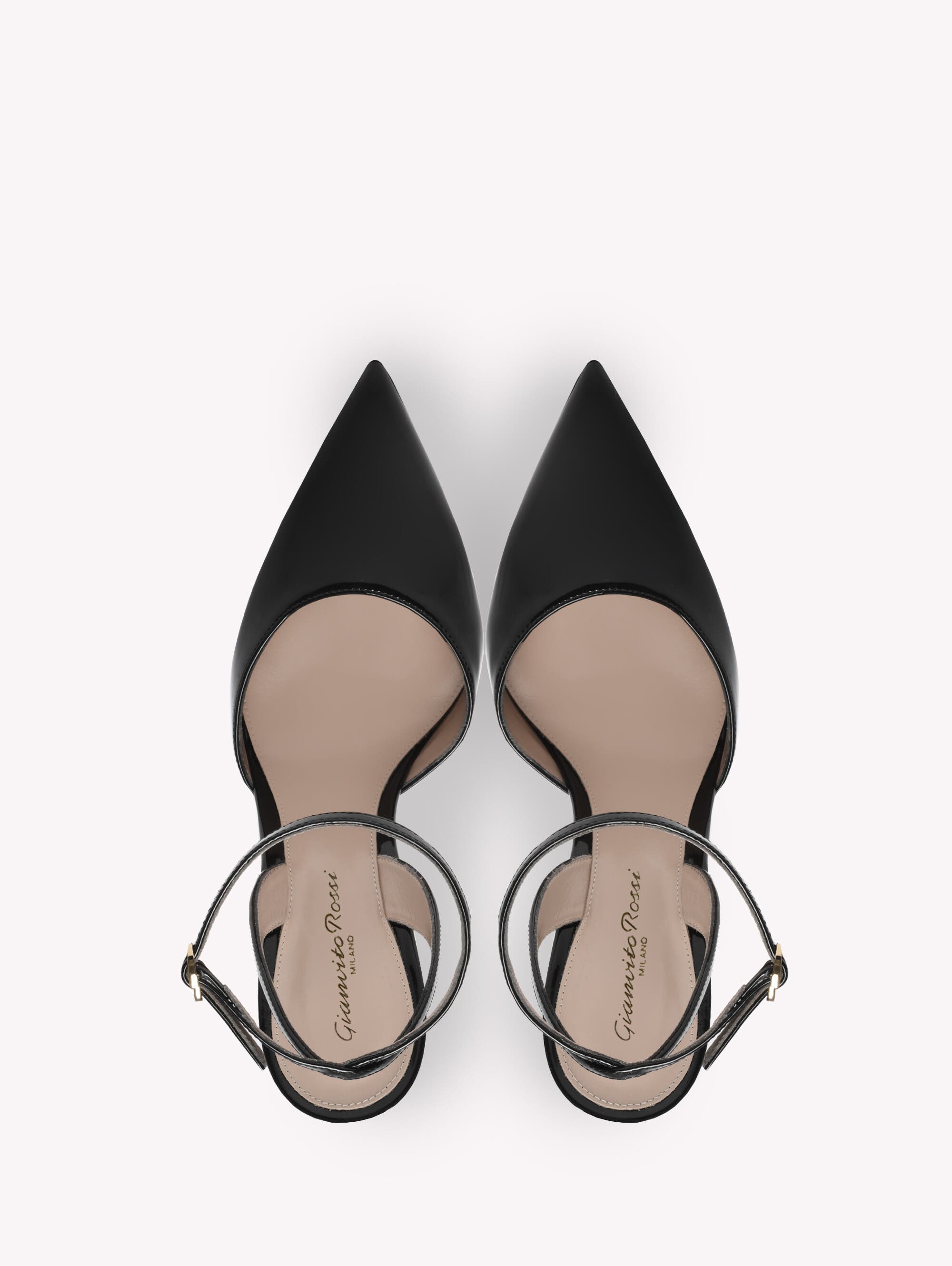 Cara Ankle Pump, Alternate, color, Black Calf Leather