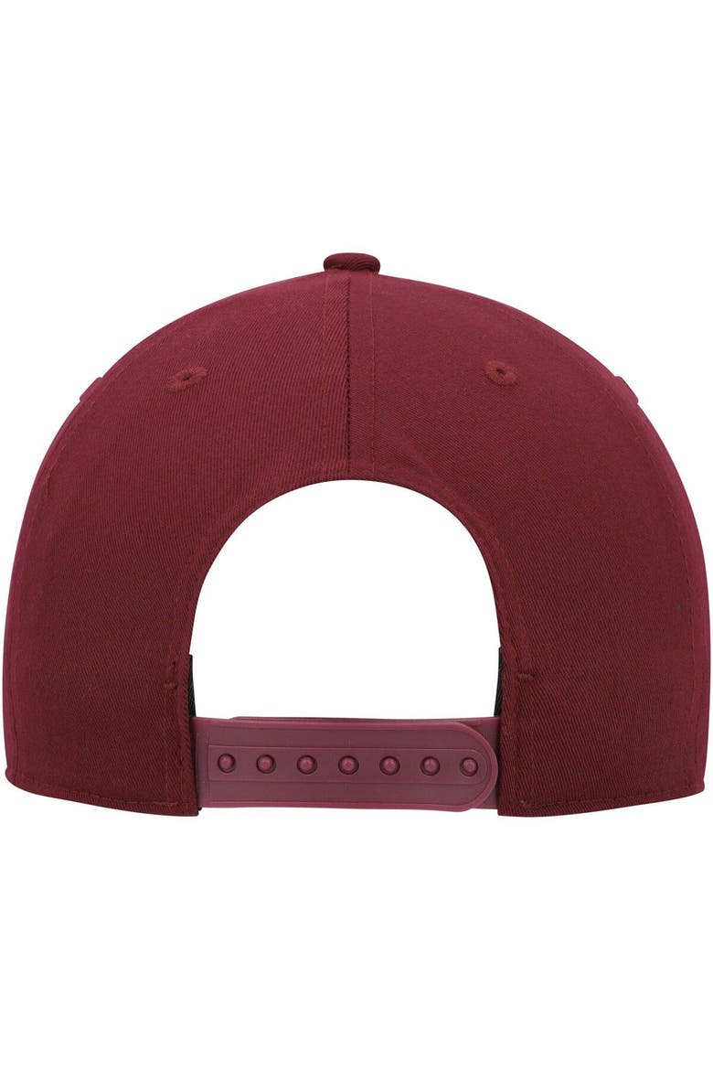 Men's adidas  Maroon Mississippi State Bulldogs Established Snapback Hat, Alternate, color, Maroon